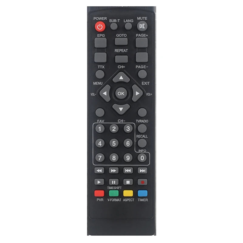 For DVB-T2 For Smart Television STB HDTV Smart Top Box High Definition Digital Remote Controller Remote Control Replacement ﻿