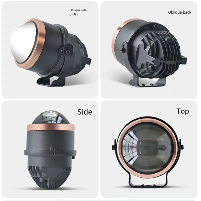 New Fog LED Light Tricolor 3Inch 4300K 3000K 6000K B