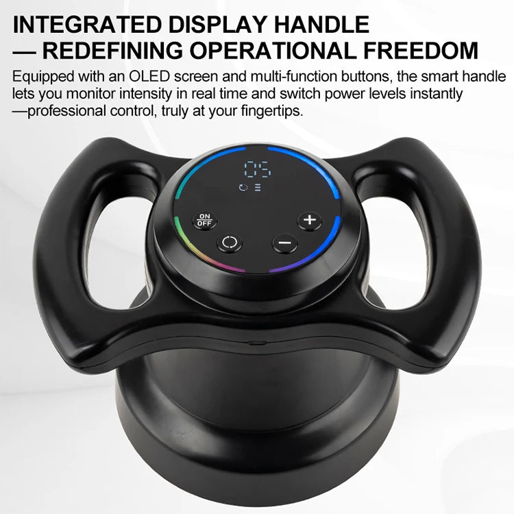 Slimming Massage Roller Electric Handheld Cellulite Massager Body Sculpting Tool for Fat Reduction Muscle Relaxation Home Use