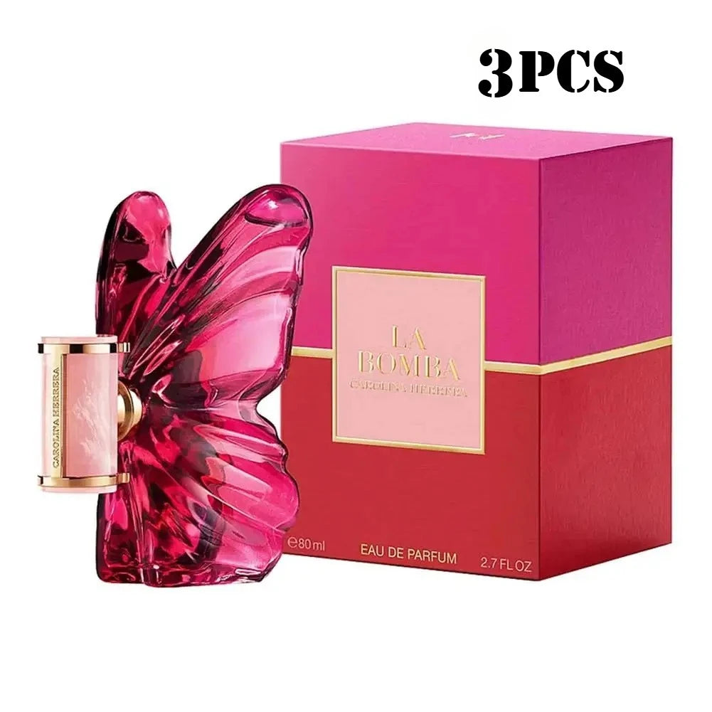 La Bomba Eau De Parfum For Women, Floral Fruity Scent With Sweet Spicy Notes, 80ml Long Lasting Perfume Spray