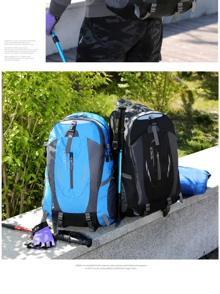 Outdoor Travel Backpack Big Capacity Fashion Travel Backpacks Men Climbing Travel Backpack Classic Sport Travel Backpacks