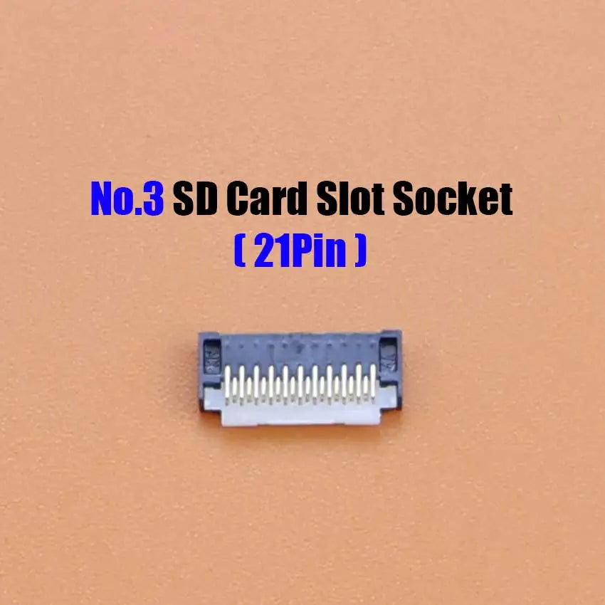 1PCS USB Charging Port Game SD Card Slot Socket Horn Camera Joystick Touch Top Buttom LCD Screem FPC Connector For New 3DS LL XL