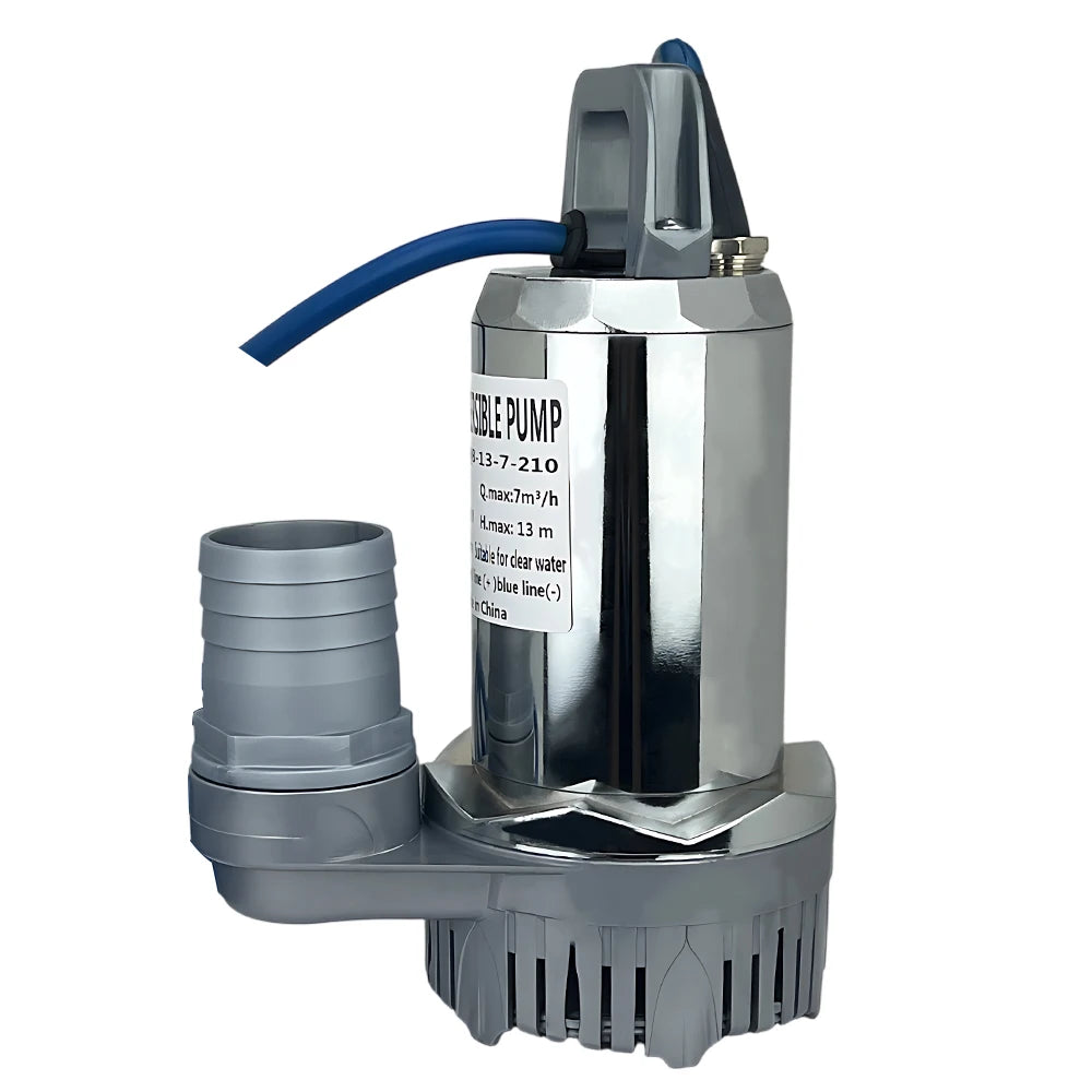 12V 24V DC Solar Submersible Water Pump Pure Copper Winding Motor High Lift Deep Well Water Pump For Farm Garden Irrigation