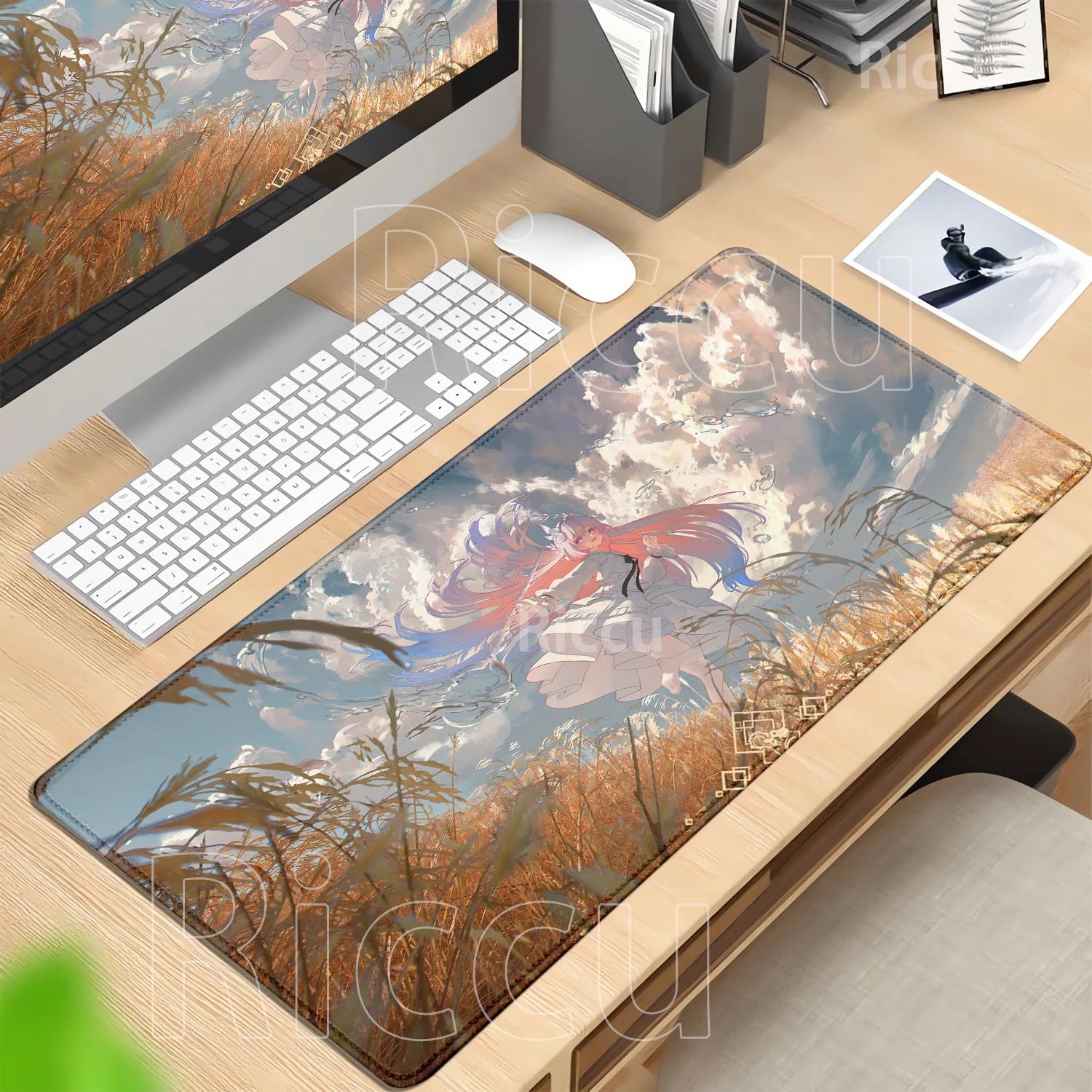 Mouse Pad Honkai Star Rail Cyrene HD printing Pretty Gaming Lock Edge Large Rubber Anime kawaii Mousepad Laptop offices Desk Mat