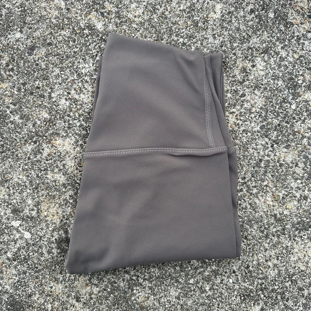 Solid Color Back Waist Pocket High Waist Fitness Yoga Legging soft Women Sport Pant Tight Butter Athletic Gym Ankle-Length Pants