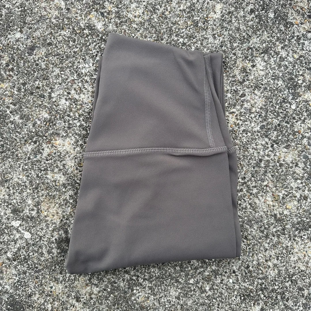 Solid Color Back Waist Pocket High Waist Fitness Yoga Legging soft Women Sport Pant Tight Butter Athletic Gym Ankle-Length Pants