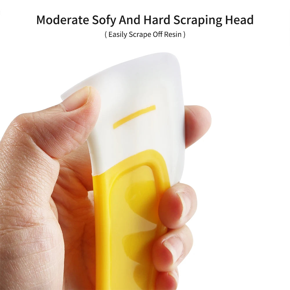 3D Printer Light Curing Cleaning Scraper 3D Printer Part Shovel Resin Spatula Cleaning Tool for Anycub Photon Elego MARS LCD DLP