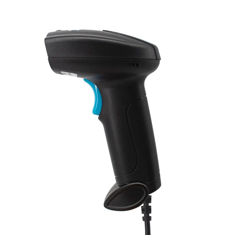 USB 2D Barcode Scanner Handheld Wired QR Code Scanner Support Screen Scan UPC Bar Code Reader for Warehouse Library