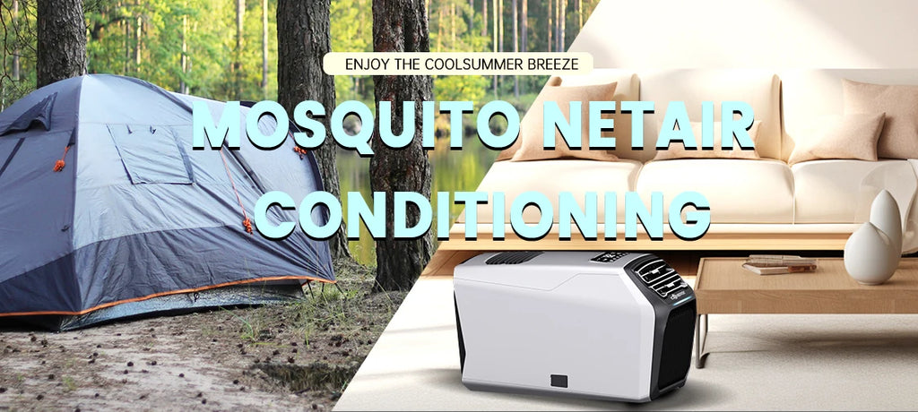 Portable Air Conditioner,8000BTU AC 220V/110V Camping Air Conditioner with App Control, Low Noise Compressor for Tent RV Caravan