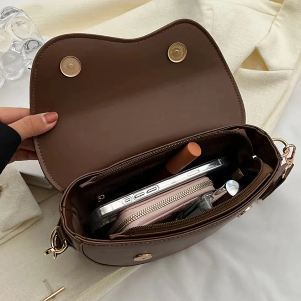 Genuine Brand PU Leather Sac Luxury Handbags Women Bags Designer Shoulder Crossbody Hand Bags for Women 2022 Purses and Handbags