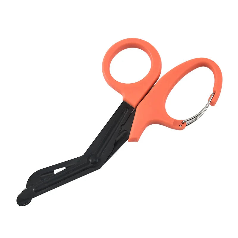 Camping Outdoor  gear tactical rescue Scissor trauma gauze Emergency First Aid Shears Paramedic bandage Medical Scissors Tools