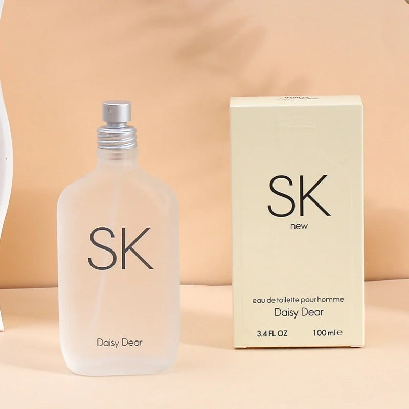 SK Time Travel Couple Perfume, Unisex Long Lasting Fragrance Affordable Eau De Toilette Cologne Unique Woody Floral Notes Scent