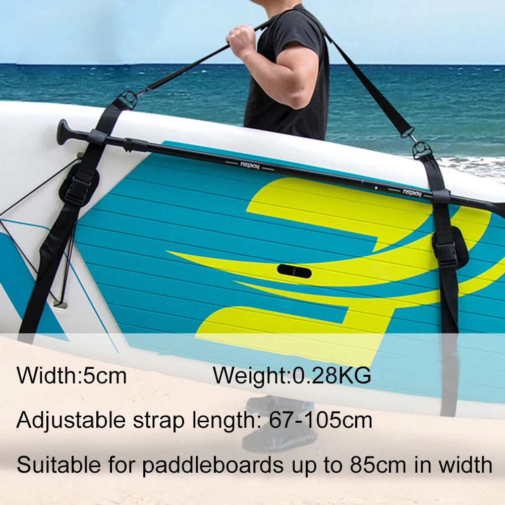 Surfboard Shoulder Strap Adjustable Stand Up Surf Paddle Board Strap Sups Board Carrier Accessories Portable Paddle Board Sling