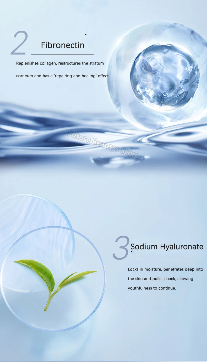 Korea Face Hyaluronic Acid Fibronectin Freeze Dried Powder Repair Sensitive Skin Firming Moisturising Skin Rejuvenat Skin Care