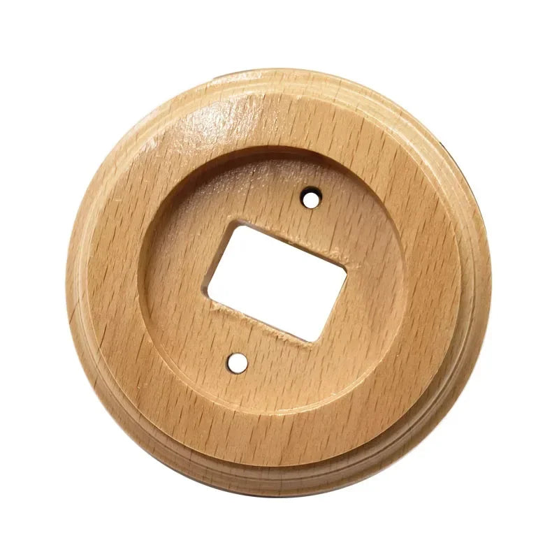 Home Improvement Round Ceramic Retro Toggle Switch 1 Ｗay 2 Way Control Wall Light Rocker Switch