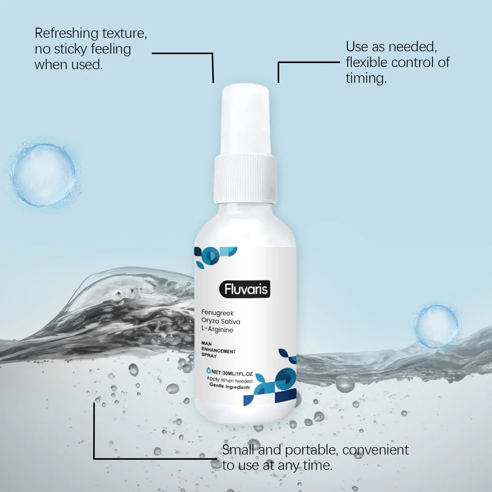 Men Enhancement Spray Male Private Area Care Extending Endurance Anti Premature Ejaculation Long-Lasting Support Men Body Care