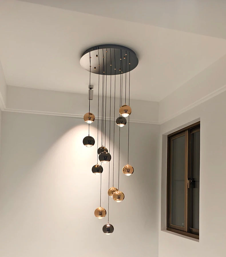 Home Decor Led  Chandeliers Ceiling Lights Pendant Lamps Hanging Light For Living Room Dining Hallway Entrance Indoor Lighting