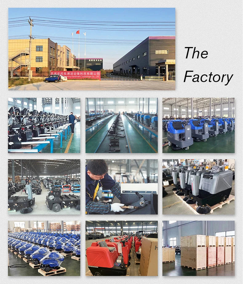 Floor Scrubber Industrial Cleaning Equipment