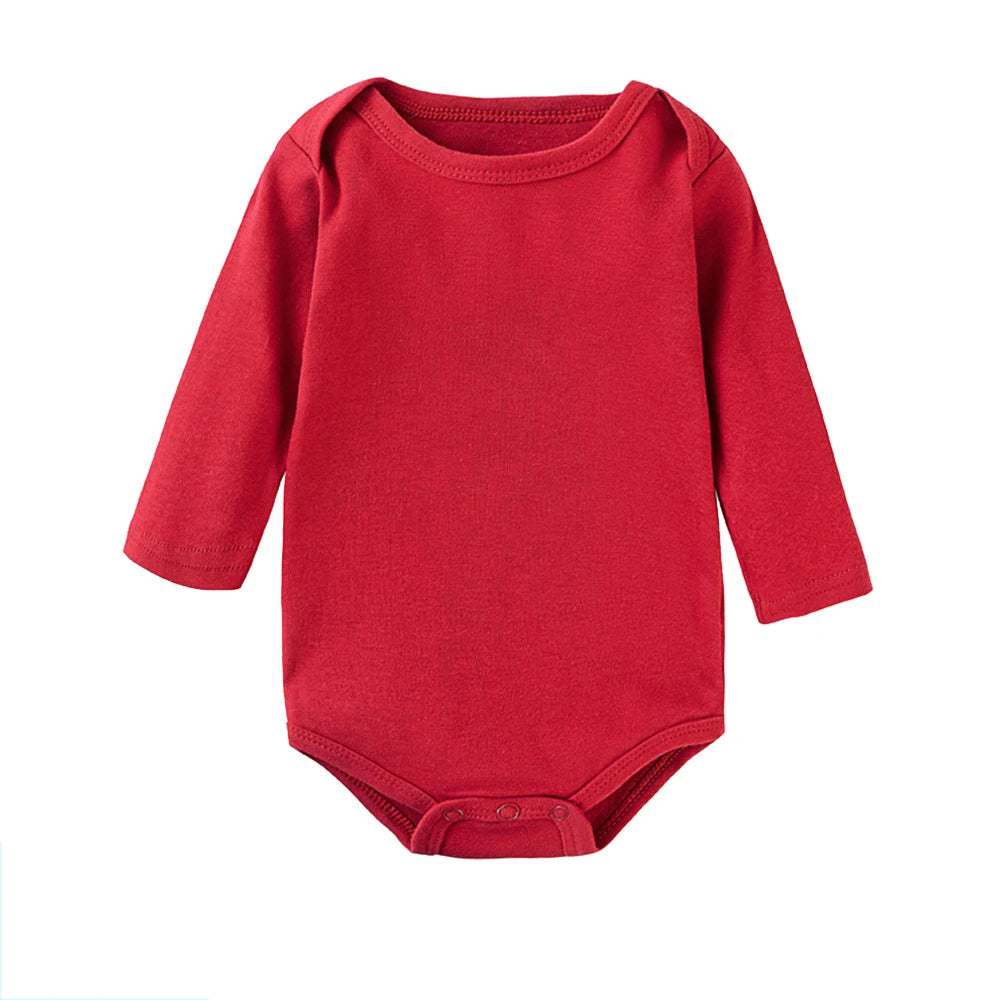 Baby Bodysuit Boy 100% Cotton Long Sleeve Newborn Clothes Toddler Girl Onesie Clothing Autumn Winter Soft Infantil Rompers 0-24M