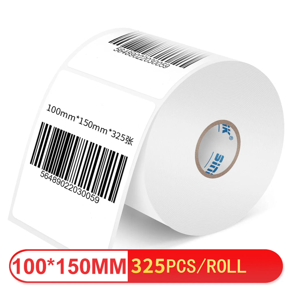 Self-adhesive Blank Thermal Labels Direct Print Supermarket Price Blank Barcode Label Direct Print Waterproof Printing Paper
