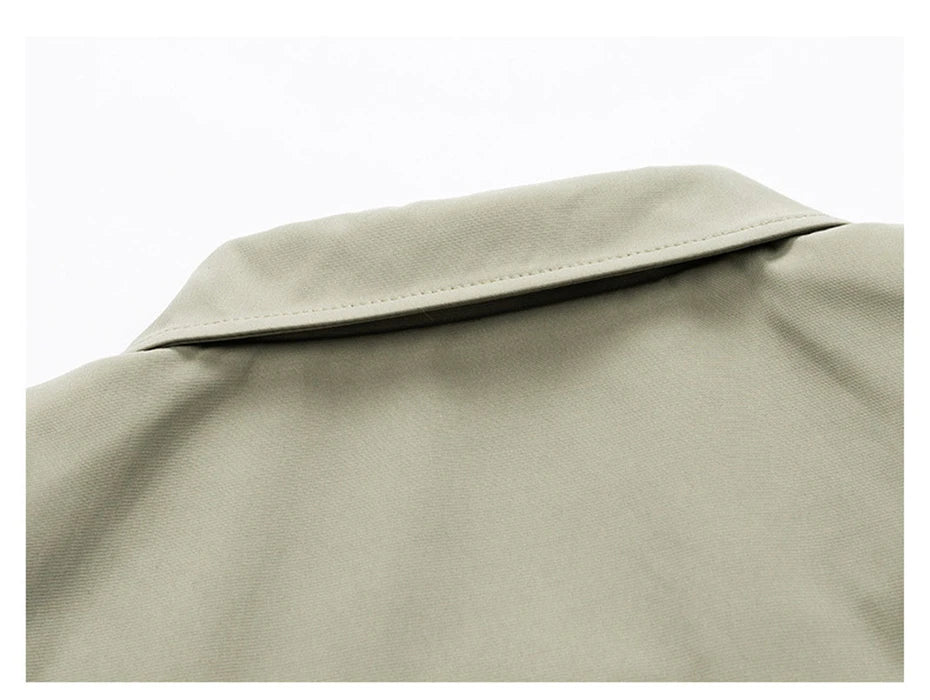 8XL Plus Size Jacket Men Patchwork Coat Spring Autumn Fashion Casual Patchwork Cargo Jacket Male Big Size Outerwear
