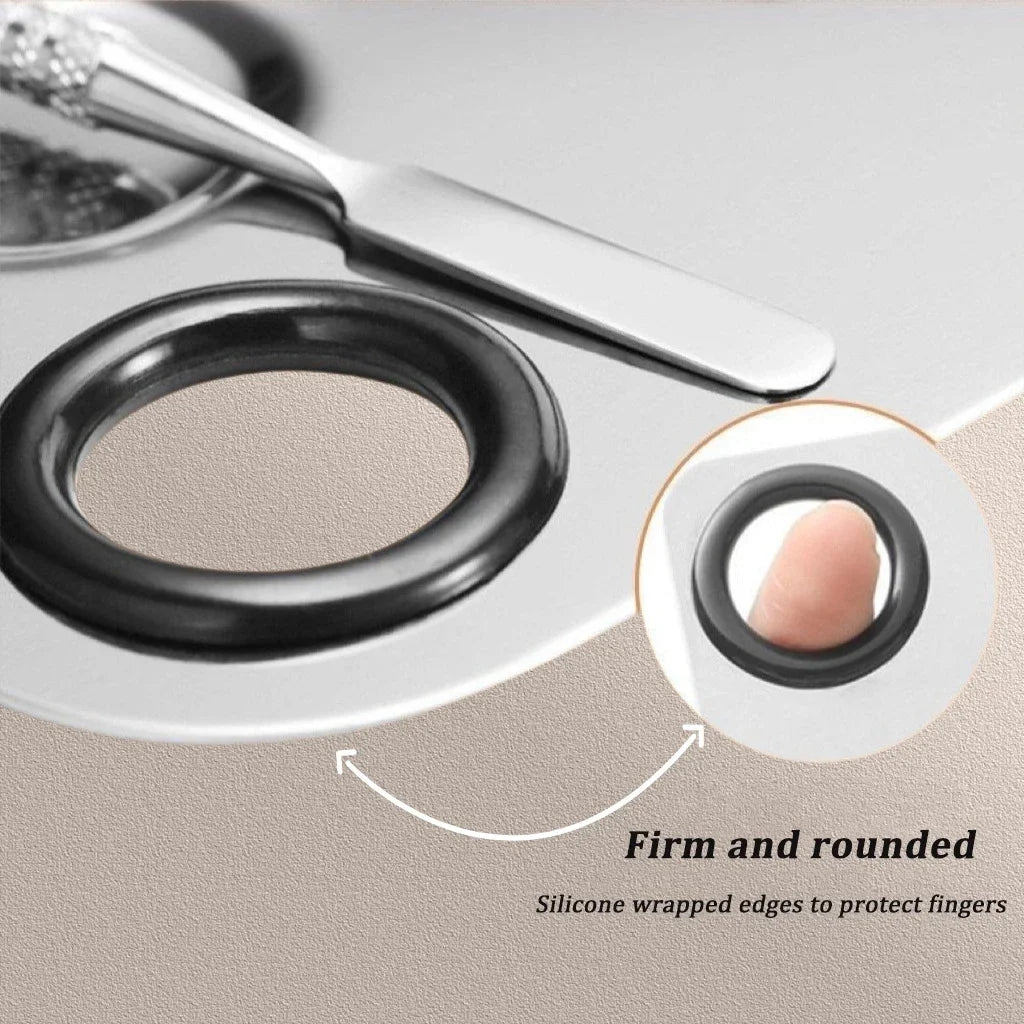 Makeup Mixing Palette Foundation Lipstick Eye Shadow Stainless Steel Mixer Palette with Spatula Mixing Stick Beauty Tools Nail-A
