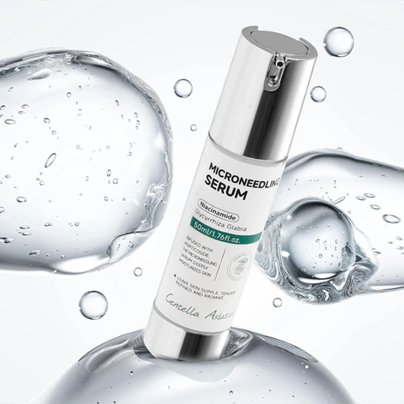 Niacinamide Centella Asiatica Microneedle Essence, Repair Skin Barrier Moisturizer Nourish For All Skin Types Korean Skincare
