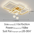 Modern living room LED pendant light interior decoration home appliances bedroom ceiling light kitchen home decoration glossy