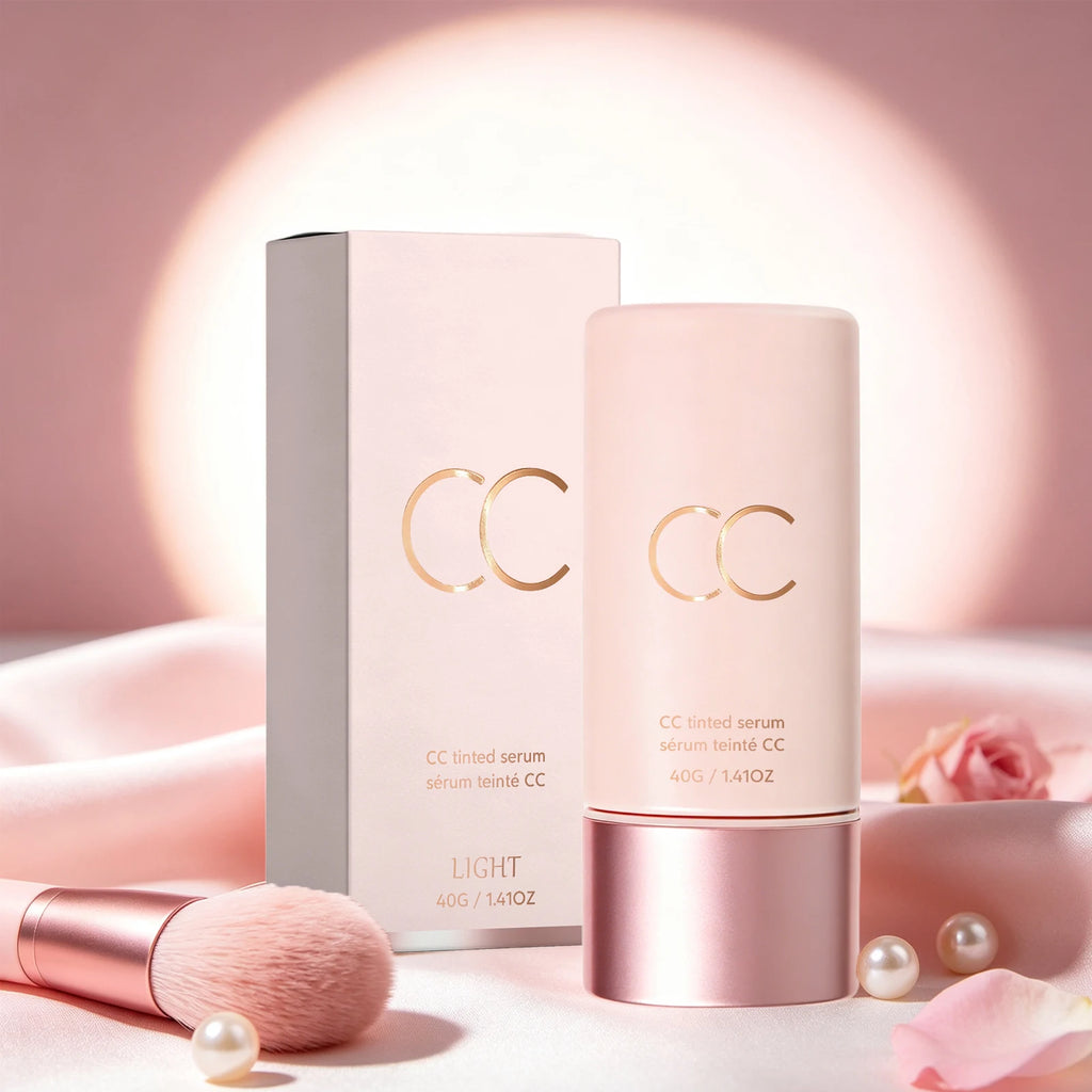 CC Cream Foundation Waterproof Concealer Moisturizing Lasting Brighten Even Skin Tone Korea Original Makeup Lightweight CC Cream