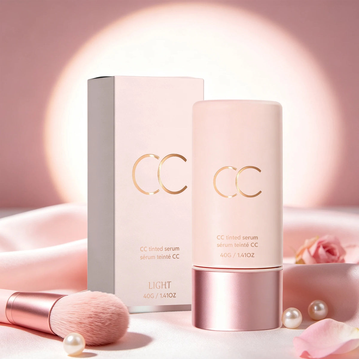 CC Cream Foundation Waterproof Concealer Moisturizing Lasting Brighten Even Skin Tone Korea Original Makeup Lightweight CC Cream