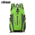 40L Backpack for Outdoor Activities, Padded Shoulder Strap Hiking Rucksack, Organized Inner Compartments, Daypack for Climbing