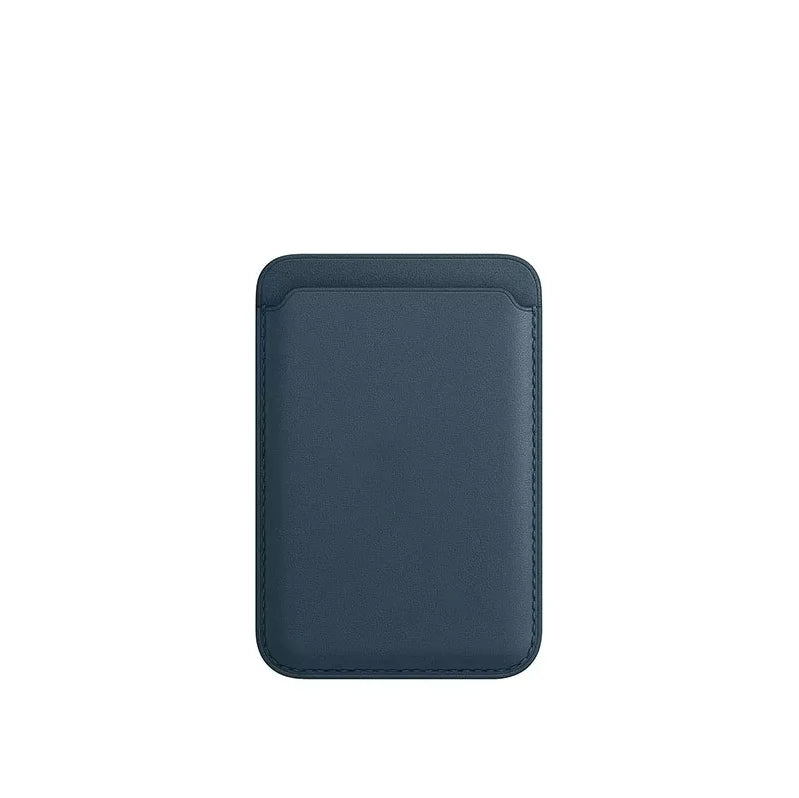 Women Man Leather Soft Card Wallet Phone Card Holder for MagSafe Magnetic Case Suitable for All iPhone Cases Card Phone Back Bag
