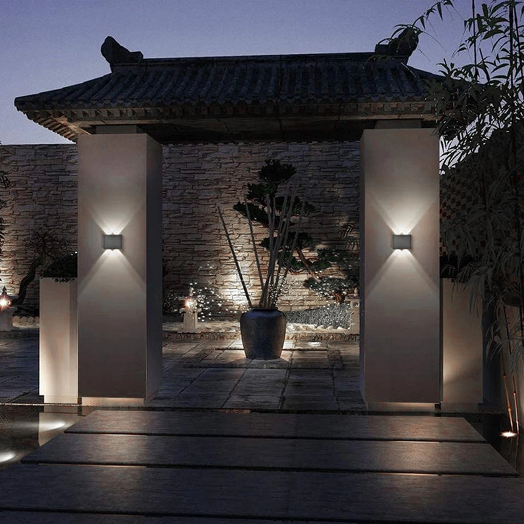 2W 4W 6W 8W 10W 12W LED Wall Light Outdoor Waterproof Modern Nordic style Indoor Wall Lamps Living Room Porch Garden Lamp