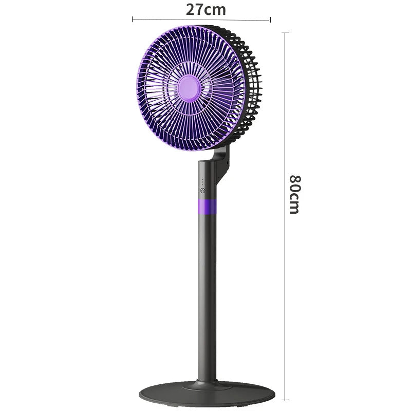 Household Air Circulation Fan Desktop Silent Electric Fan High Wind Floor Portable Fan Powerful Energy-saving Rental House Fan