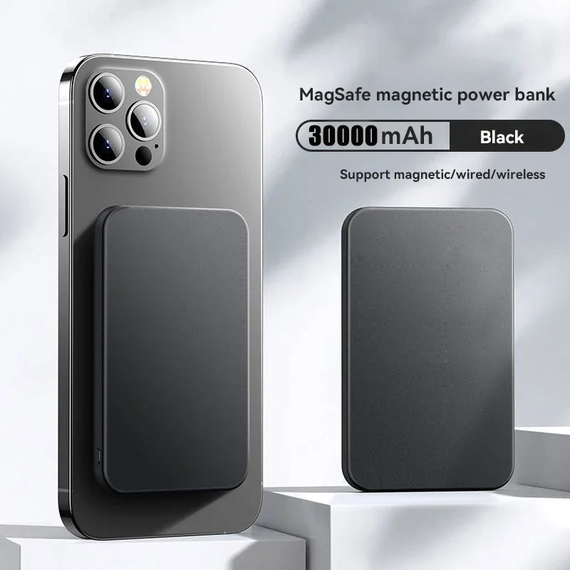 50000mAh Magnetic Power Bank PD 22.5W Wireless Fast Charger For Magsafe Portable Auxiliary Battery For iPhone 17 16 Xiaomi 17