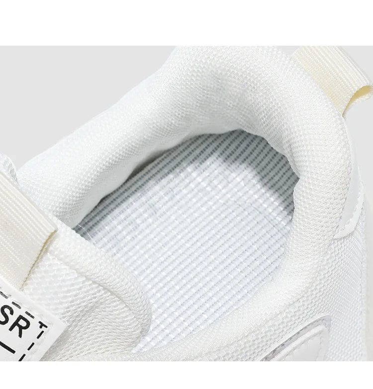 Plus-size men's leather mesh sneakers, casual sports shoes, spring and autumn outdoor casual sports shoes  M1227