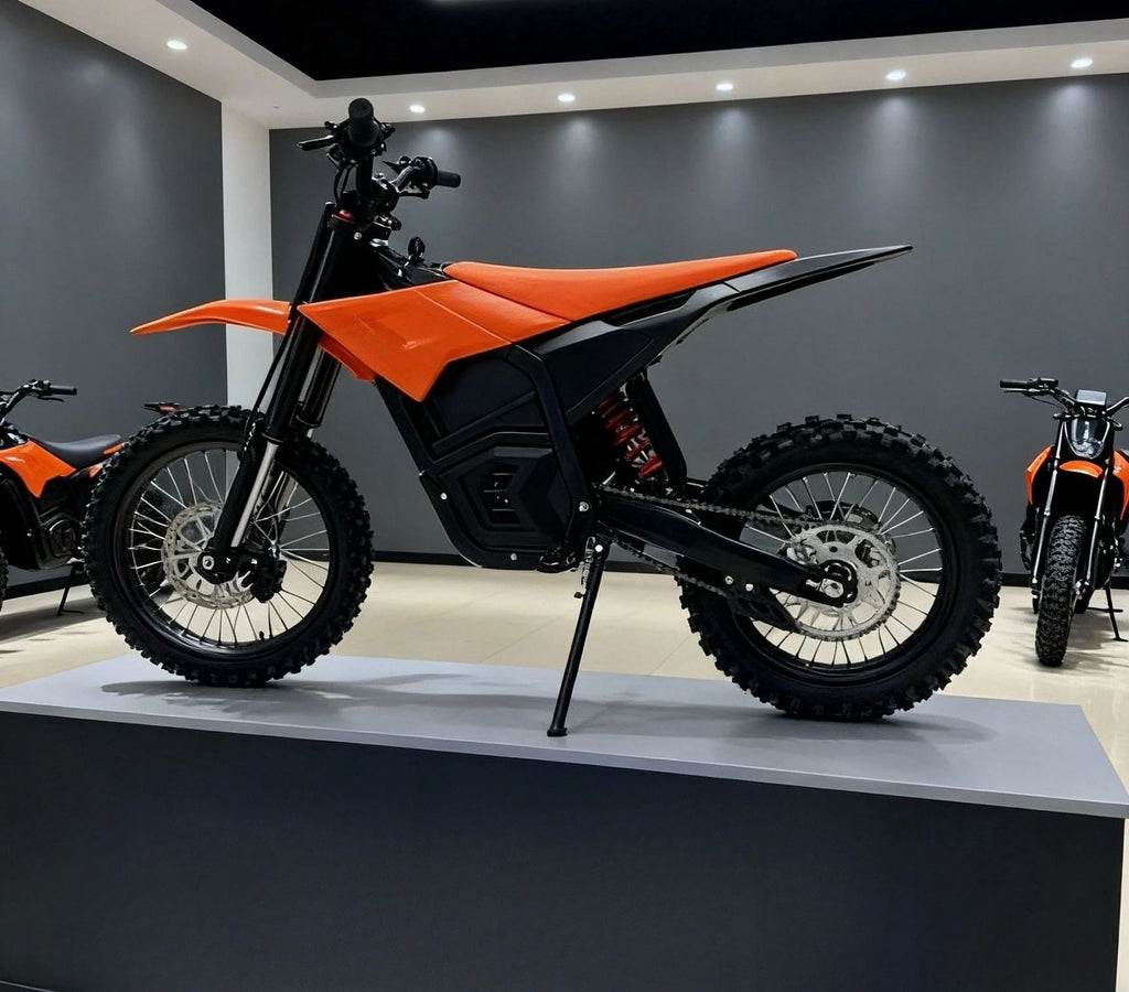Electric motorcycle Aluminum alloy mountain bike Off-road scooter 72V60V48V