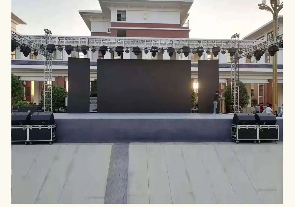 Outdoor P3.91 Full Color LED Display Screen Waterproof SMD LED Video Wall HD RGB Illuminated Sign Advertising Screen 50*100cm