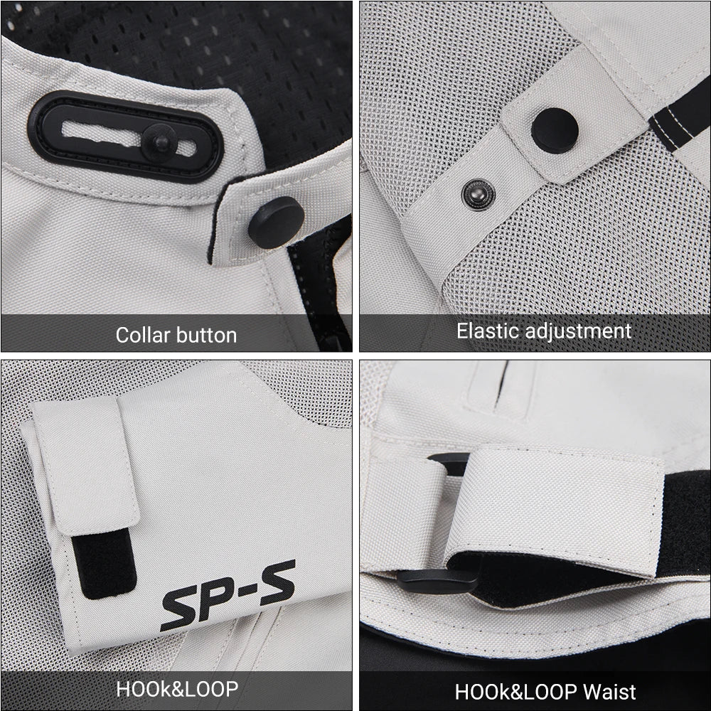 Off Road Motorcycle Jacket Summer Breathable Protective Jacket Motorcycle Racing Protective Jacket Off-road Riding Equipment