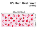 Microwave Oven Dust Cover 85x35cm Waterproof Oil Proof Stain Repellent Kitchen Countertop Appliance Protector
