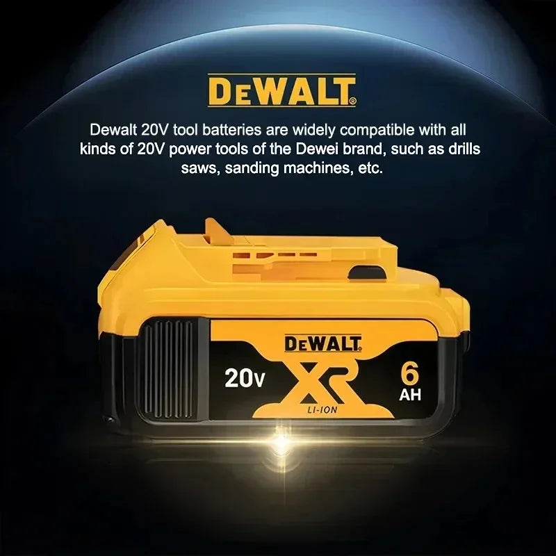 Original MAX Flexvolt DEWALT 20V 60V Battery, for DCB606 DCB205 DCB206 DCB609 Power Tool Battery, DEWALT 5AH 6AH 9AH Battery