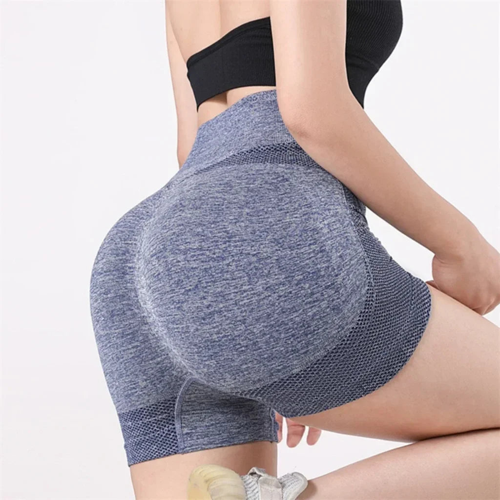 Sexy Booty Push Up Sport Yoga Shorts Women Seamless Spandex Running Cycling Short Fitness Leggings High Waist Female Gym Shorts
