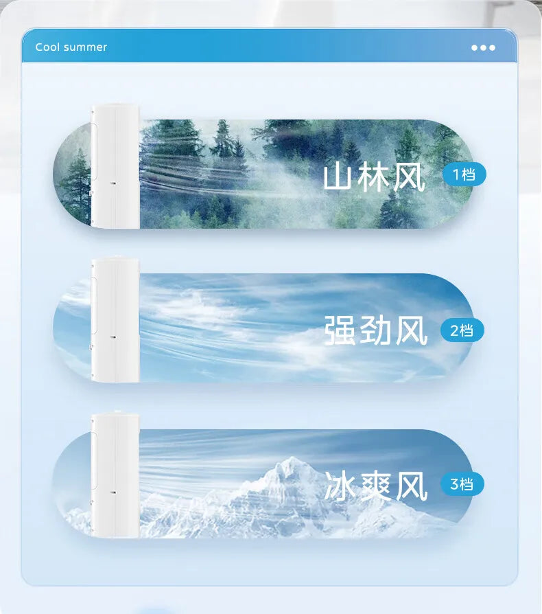 High-Power Cooling Fan & Air Cooler — Household Evaporative Humidifier, Ice Crystal Cooling, and Water-Cooled Fan