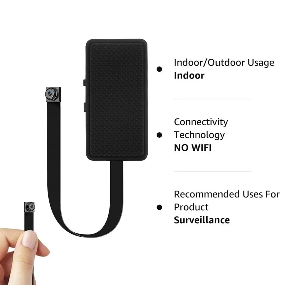 HD 1080P DIY Mini Camera Portable Wireless Module Night Vision WiFi Cam Motion Detection Camcorder Loop Recording Remote View