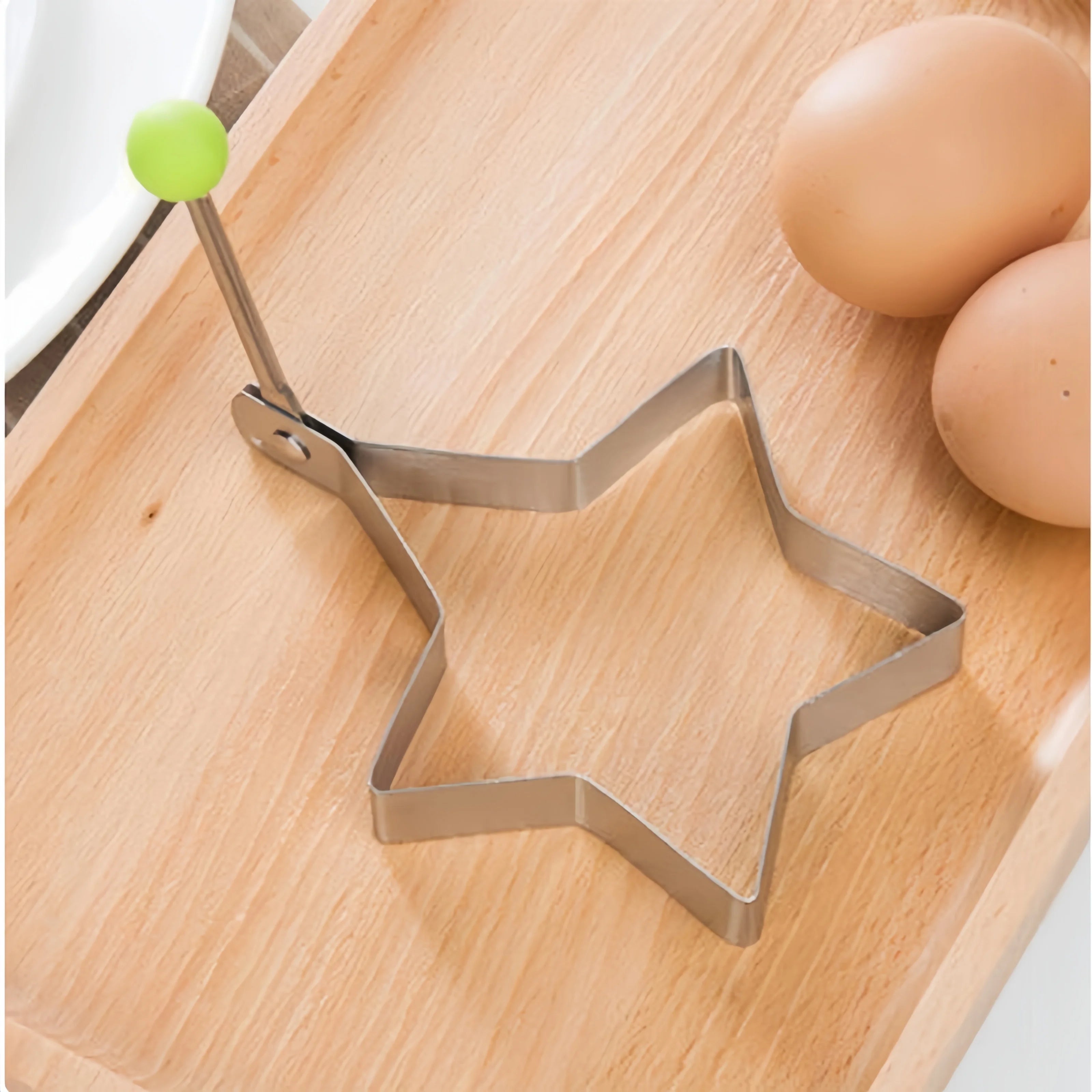 1/4/5PCS Stainless Steel Omelette Forming Machine Mold Breakfast Baking Pancake Mold Baking Cooking Kitchen Gadgets