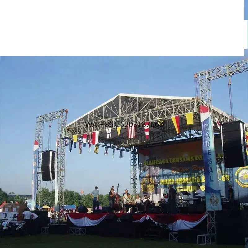 Factory Price Aluminum Mobile Global Lighting Booth Display Portable Trusses for Events