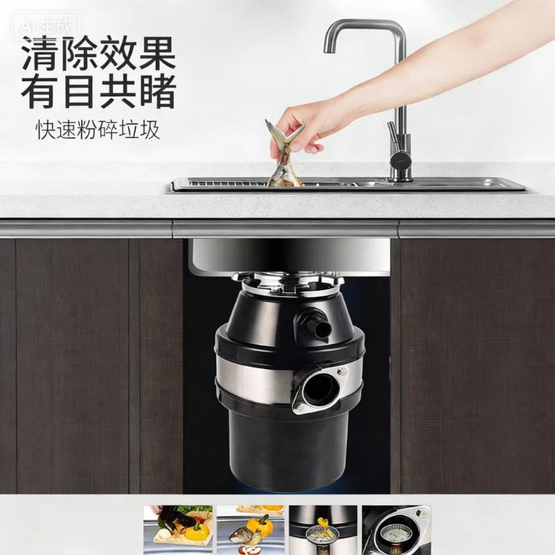 Garbage disposal kitchen waste food household shredder domestic waste disposal machine Food Waste Disposers  kitchen appliances