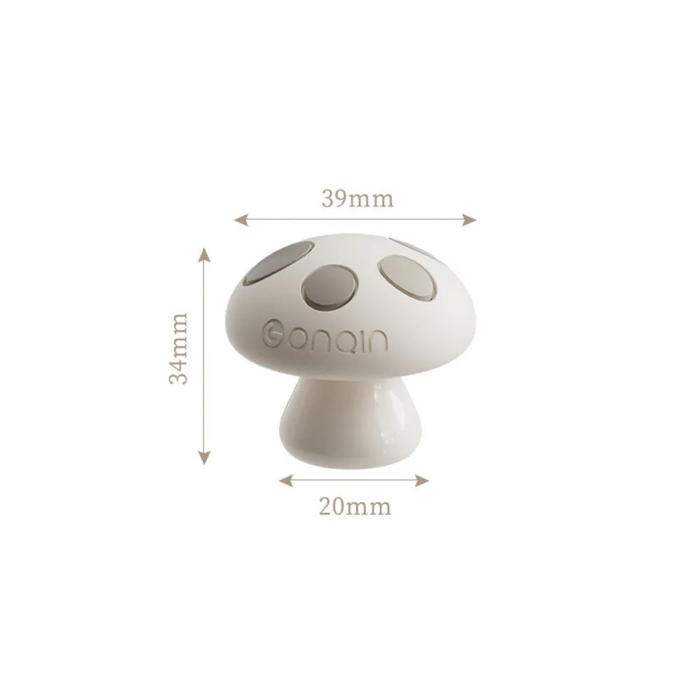 Mushroom Shaped Toilet Press Button Adhesive Creative Toilet Tank Press Button Multifunctional Nail Protector