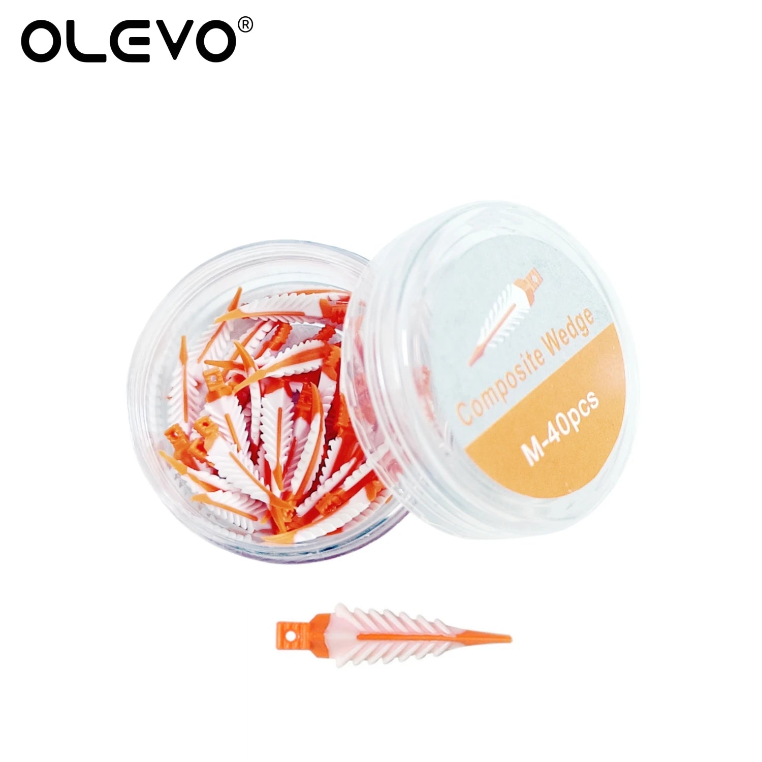 Dental Autoclave Sterilizable Silicone Interdental Wedges Kit Sealing Composite Filling Teeth Gap Wedge for Tooth Restoration