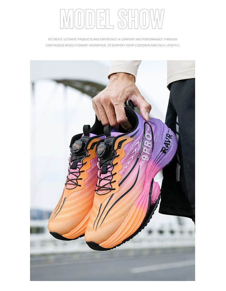 2025 New Casual Running Shoes Breathable Autumn Jogging Shoes Men Lightweight Women Gym Shoes Outdoor Male Cushion Sports Shoes